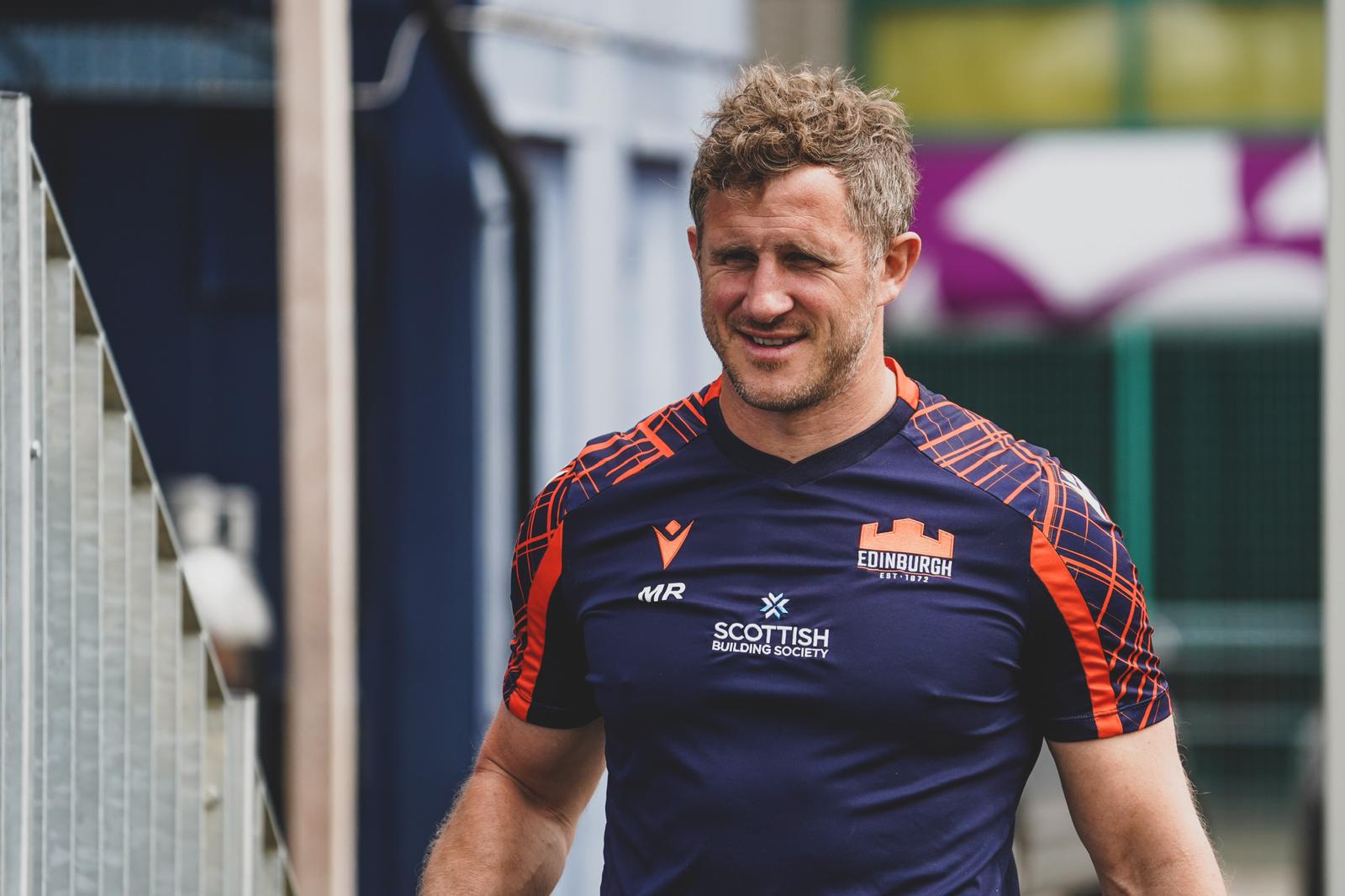 Mark Robertson coaching pitch-side